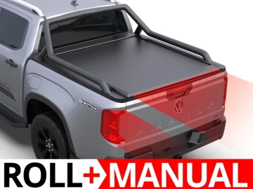Tessera Roll+: CoberturaRígida Retrátil Manual Volkswagen Amarok 2023+ (Versão Panamericana)