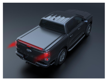 Tessera Roll+ cobertura retráctil em Matt Preto Ford Ranger (P703) 2023+