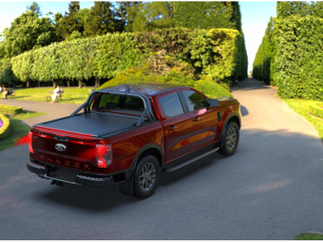 Tessera Roll+ cobertura retráctil em Matt Preto Ford Ranger (P703) 2023+