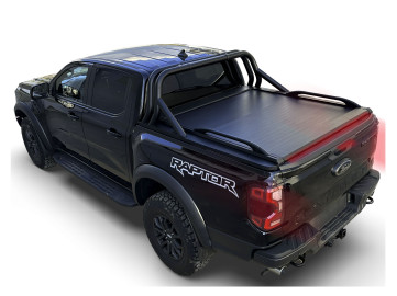 Tessera Roll+ cobertura retráctil em Preto Matte Ford Ranger (P703) 2023+