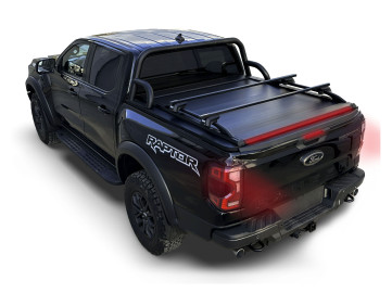 Tessera Roll+ cobertura retráctil em Preto Matte Ford Ranger (P703) 2023+