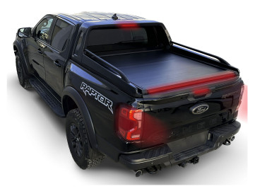 Tessera Roll+ cobertura retráctil em Preto Matte Ford Ranger (P703) 2023+