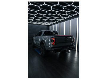 Tessera Roll+ cobertura retráctil em Preto Matte Ford Ranger (P703) 2023+