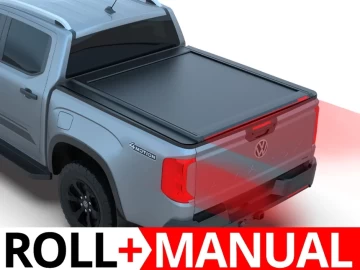 Tessera Roll+ cobertura retráctil em Preto Matte Volkswagen Amarok 2023+ (Versão life-style)