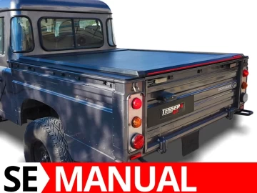 Tessera SE: Cobertura Rígida Retrátil Manual Land Rover Defender 130