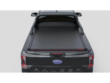 Tessera SE: Cobertura Rígida Retrátil Manual para Ford Ranger (P703) 2023+ Cabine Extra - XLT/SPORT