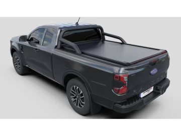 Tessera SE: Cobertura Rígida Retrátil Manual para Ford Ranger (P703) 2023+ Cabine Extra - XLT/SPORT