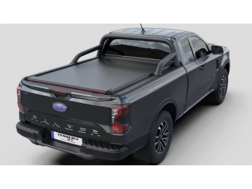 Tessera SE: Cobertura Rígida Retrátil Manual para Ford Ranger (P703) 2023+ Cabine Extra - XLT/SPORT