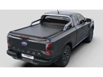 Tessera SE: Cobertura Rígida Retrátil Manual para Ford Ranger (P703) 2023+ Cabine Extra - XLT/SPORT