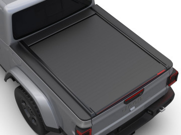 Tessera SE: Cobertura Rígida Retrátil Manual para Jeep Gladiator 2020+ cabine dupla apenas modelos C-CHANNELS