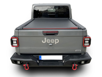 Tessera SE: Cobertura Rígida Retrátil Manual para Jeep Gladiator 2020+ cabine dupla apenas modelos C-CHANNELS