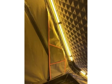 Tiras de LED de cor tripla para tenda de tejadilho Offroad 130cm de alumínio