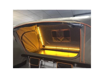 Tiras de LED de cor tripla para tenda de tejadilho Offroad 145cm de alumínio