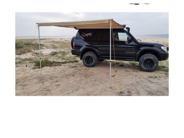 Toldo Lateral 2,5 M de Largura X 2,5 M de Abertura Offroad