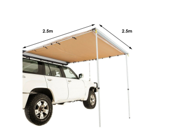 Toldo Lateral 2,5 M de Largura X 2,5 M de Abertura Offroad