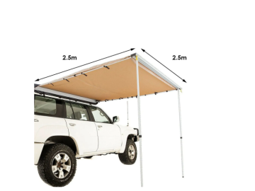 Toldo Lateral 2,5 M de Largura X 2,5 M de Abertura Offroad