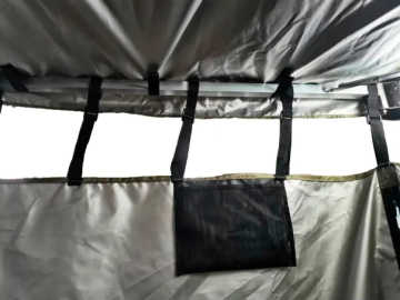 Toldo de Campista Off-Road (Avanço para Chuveiro / Trocador 1x1 m) Verde Militar