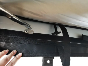 Toldo de Campista Off-Road (Avanço para Chuveiro / Trocador 1x1 m) Verde Militar