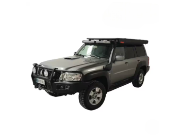 Toldo lateral OFFROAD 2 m de largura × 2,5 m aberto Cor: Cinzento