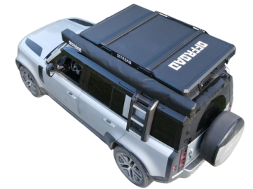 Toldo lateral com luz LED de 180º Overland (2,0 m) cinzento PREMIUM