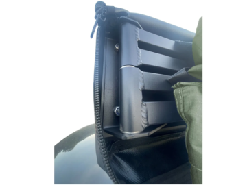 Toldo lateral com luz LED de 180º Overland (2,0 m) verde PREMIUM