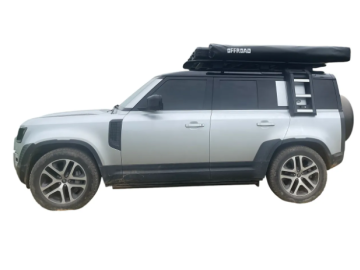 Toldo lateral com luz LED de 270º Overland (2,5 m) cinzento PREMIUM