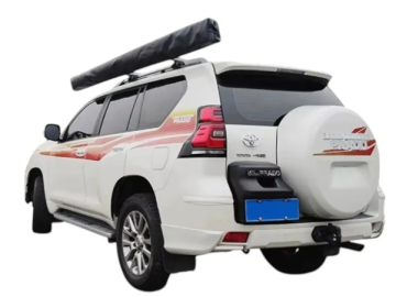 Toldo lateral de 270º Overland (2,5 m) cinzento PREMIUM