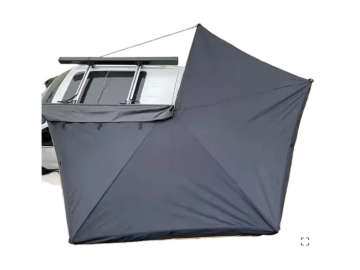Toldo lateral de 270º Overland (2,5 m) cinzento PREMIUM
