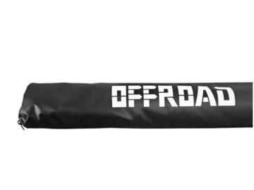 Toldo traseiro com iluminação, 1,4 m de largura x 2 m de abertura, Offroad – Cinzento