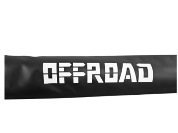 Toldo traseiro com iluminação, 1,4 m de largura x 2 m de abertura, Offroad – Cinzento