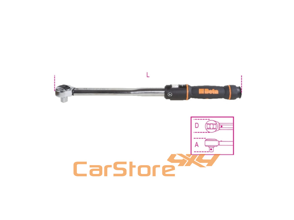 Beta 006660011 ' 1/2'''' Clé Dynamométrique Avec Mécanisme De Clic, Clé Dynamomé