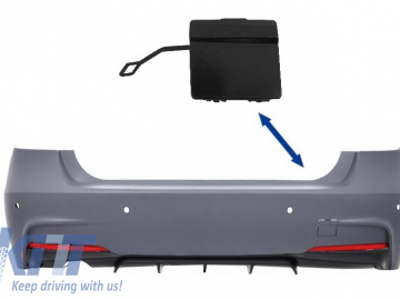 Tow Hook Cover Rear Bumper suitable for BMW F30 (2011-up) M-Performance/M-Tech Design