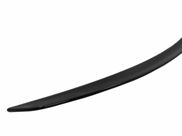 Trunk Boot Lid Spoiler suitable for Mercedes CLS C257 (2018-Up) Piano Black
