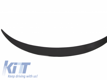 Trunk Boot Lid Spoiler suitable for MERCEDES CLA C117 W117 (2013-2018) A-Design Shiny Black