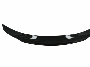 Trunk Boot Spoiler suitable for Mercedes C-Class C205 Coupe (2014-2019) Sport Design Piano Black