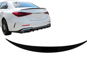 Trunk Boot Spoiler suitable for Mercedes C-Class W206 Limousine (2021-Up) Piano Black