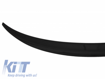 Trunk Boot Spoiler suitable for BMW X6 F16 (2015-Up) Sport Performance Design Piano Black