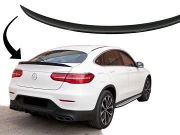 Trunk Boot Spoiler suitable for MERCEDES GLC C253 Coupe (2015-up) Piano Black