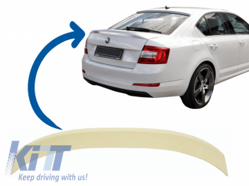 Trunk Lip Spoiler suitable for SKODA Octavia III 5E (2013-Up)