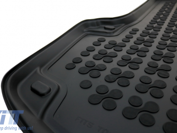 Trunk Mat Rubber Black suitable for Skoda OCTAVIA II 2004 - 2013