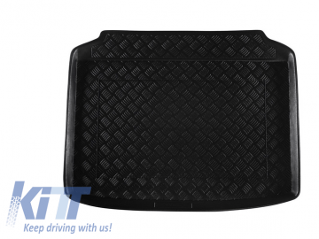 Trunk Mat without Non Slip suitable for AUDI A3 Hatchback, A3 Sportback 2012- (irregular size spare tire)
