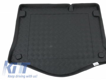 Trunk Mat without Non Slip suitable for FORD Focus II Hatchback (2005-2011) with an irregular size spare tire