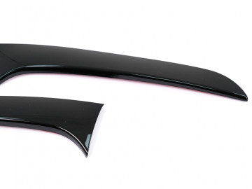 Trunk Rear Window Fin Spoiler suitable for BMW 1 Series F20 F21 (2011-2019) Piano Black