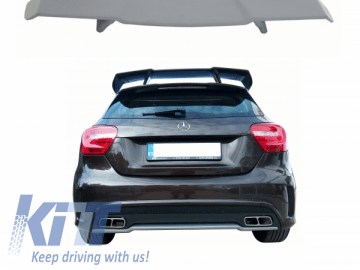 Trunk Spoiler, Boot Lid Spoiler suitable for MERCEDES Benz W176 A-Class (2012-2018) A45 A-Design.