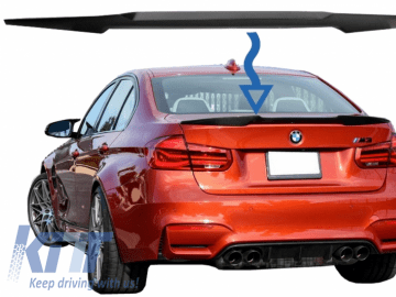 Trunk Spoiler suitable for BMW 4 Series Gran Coupe F36 (2013-up) M4 CSL Design Carbon