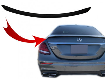 Trunk Spoiler suitable for Mercedes E-Class W213 (2016-up) Matte Black