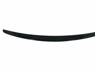 Trunk Spoiler suitable for Mercedes S-Class W222 (2014-2020) Sport Rear Lip Piano Black