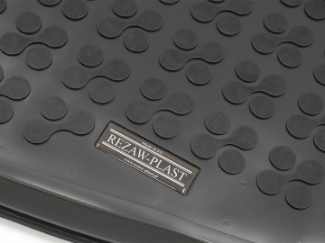 Trunk mat black fits to: Toyota PRIUS IV (XW50) 2015 -