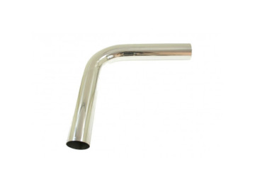 Tubo em Aço Inoxidável 90°, 44MM, Comprimento 61CM