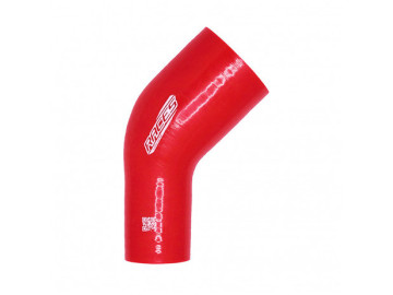 Tubo em Silicone 45º com Redução - 57MM-76MM
